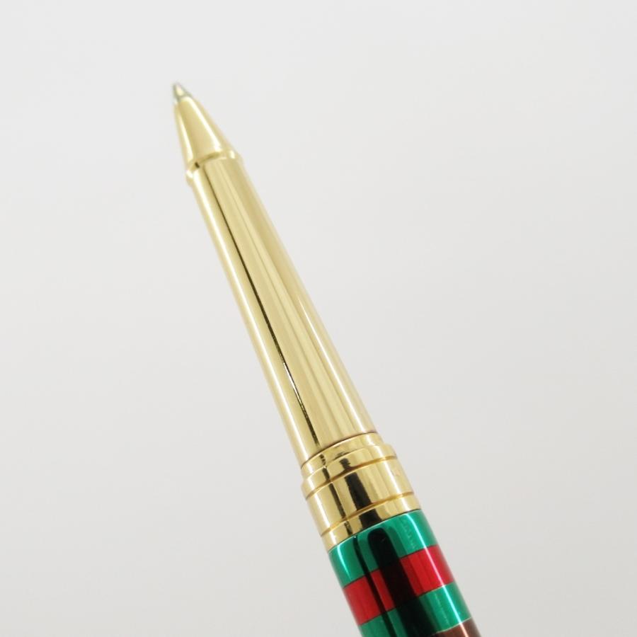 GUCCI（グッチ） シェリーライン ブロンズカラー ボールペン ケース