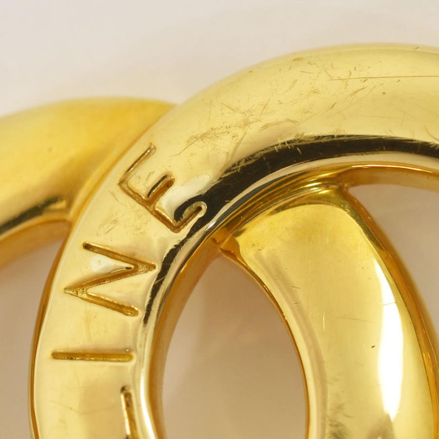 希少✨ CELINE ブローチ トリオンフ サークルロゴ 刻印 ゴールド