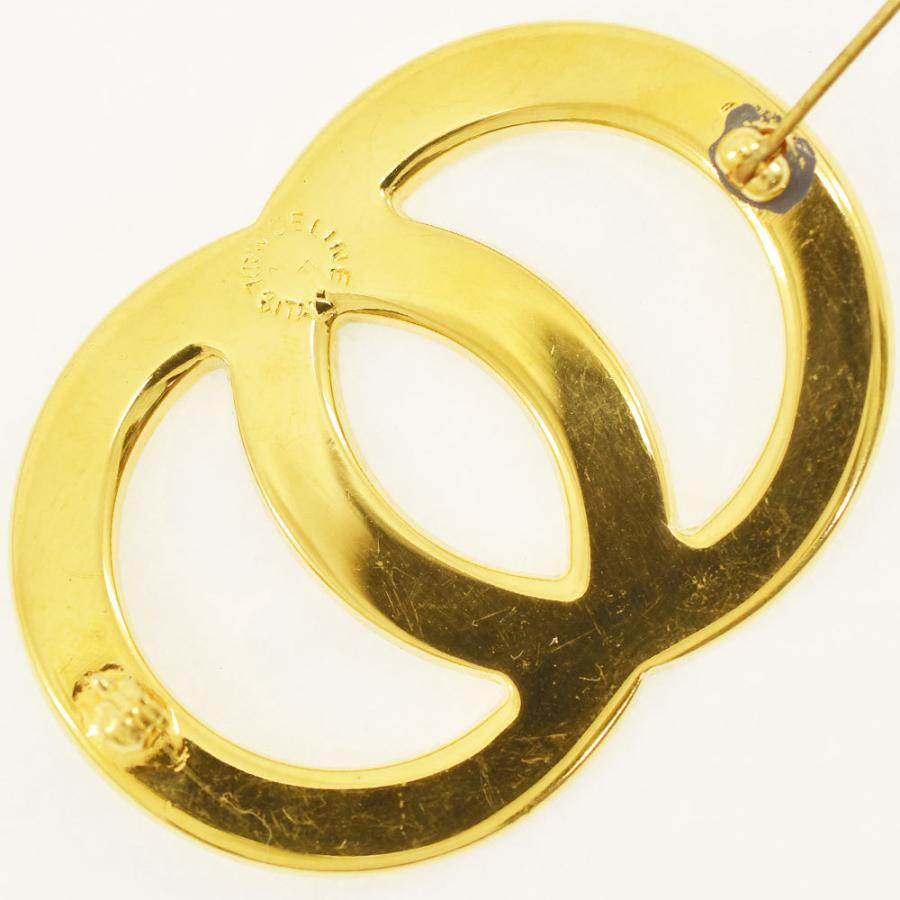 CELINE（セリーヌ） ブローチ サークル ロゴ ヴィンテージアクセリー