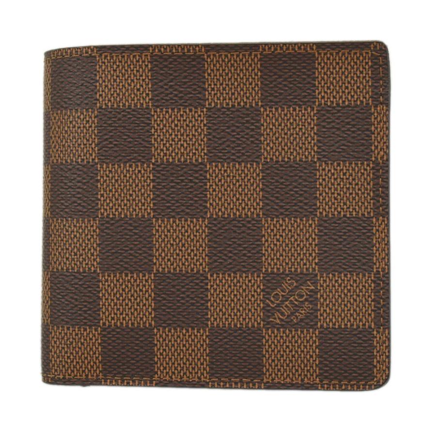 LOUIS VUITTON（ルイ・ヴィトン） 二つ折り財布 ダミエ・エベヌ