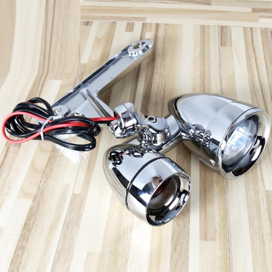 ハーレーFLHRC ロードキング純正フォグランプ&ウインカーセット