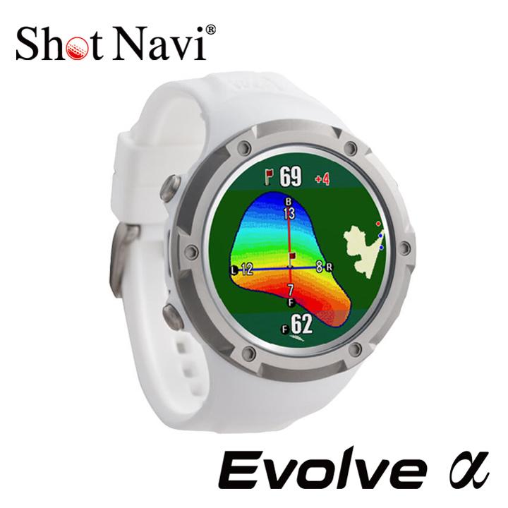 B131-37 Shot Navi Evolve α ゴルフGPSウォッチ ショットナビ Shot