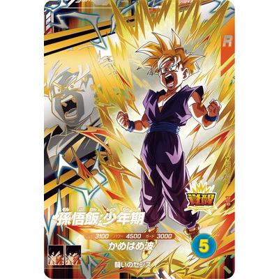 ドラゴンボールダイバーズ sdv5-008 孫悟飯少年期パラレル 美品