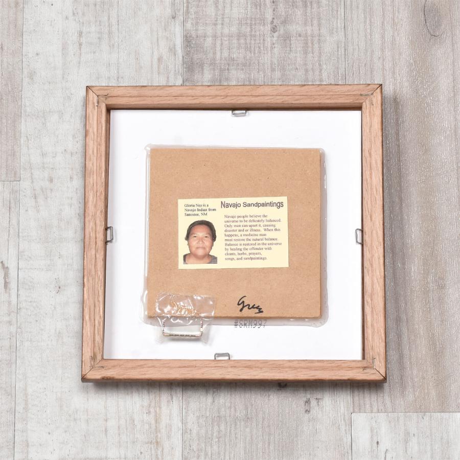 FUNNY公式ストア ナバホ族 サンドペンイント スクエア ネイティブ