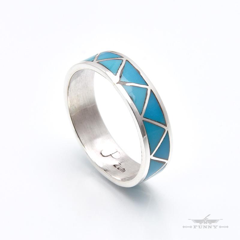 CHAVEZ 作者刻印 ナバホ ズニ族 インディアンジュエリー リング 指輪