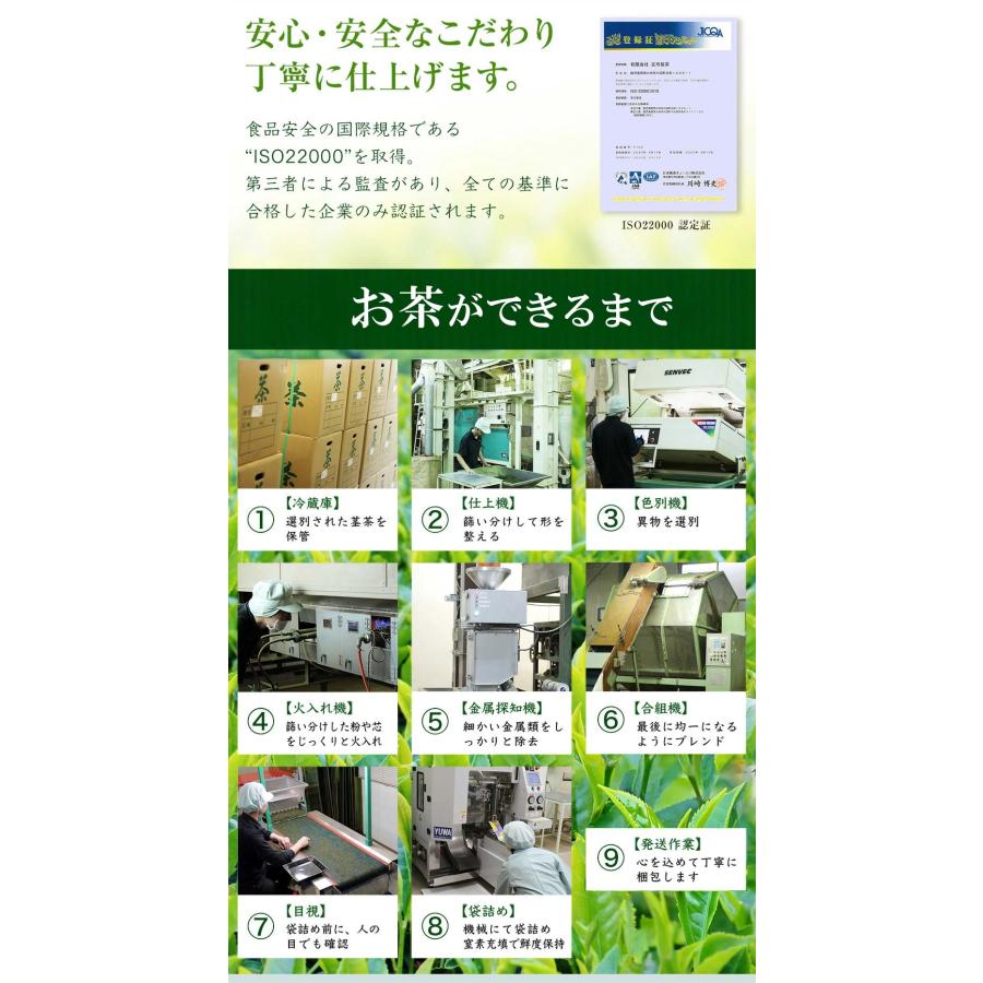 お茶 緑茶 茶葉 薩摩 かりがね ] かりがね茶 茎茶 鹿児島茶 100g 3本ご