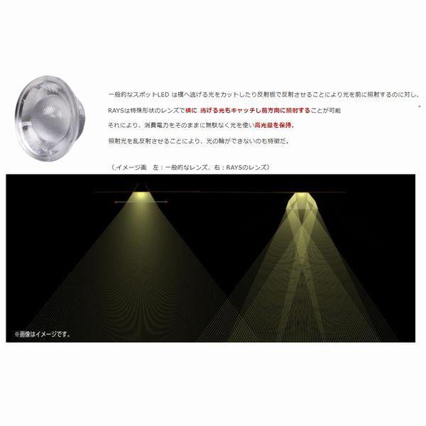 ZOOX SuperBlueRAYS 高品質スポットLED ソケットブラック付属 ZOOX