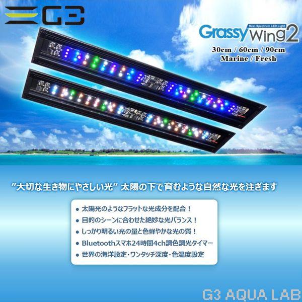 ボルクス グラッシーウィング2 マリン 90cm水槽用 : G3 AQUA LAB