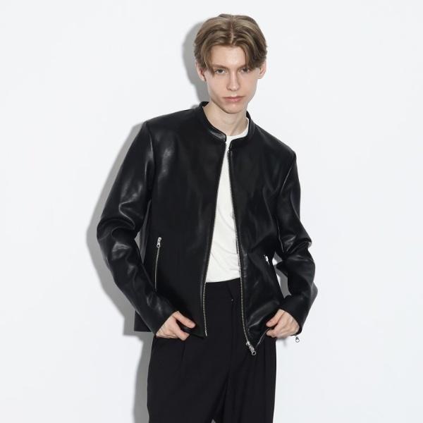 JUN HASHIMOTOターコイズシングルレザージャケット桜井さん JUN