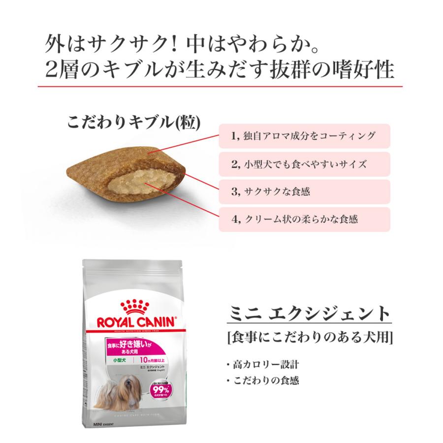 ロイヤルカナン（ROYAL CANIN） ミニ エクシジェント 2kg / 小型犬