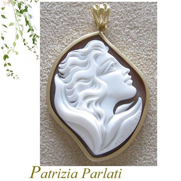 パトリシア・パルラーティ 作家 カメオ K18WG PATRIZIA PARLATI