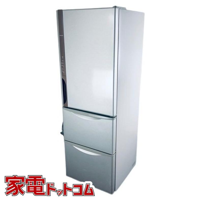 日立 ノンフロン冷凍冷蔵庫 R-K38JV 2018年製 375L 日立 冷蔵庫 375L