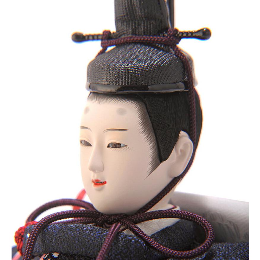 平安豊久 雛人形 コンパクト 収納飾り 横山一彦作 江戸古典創作 御雛