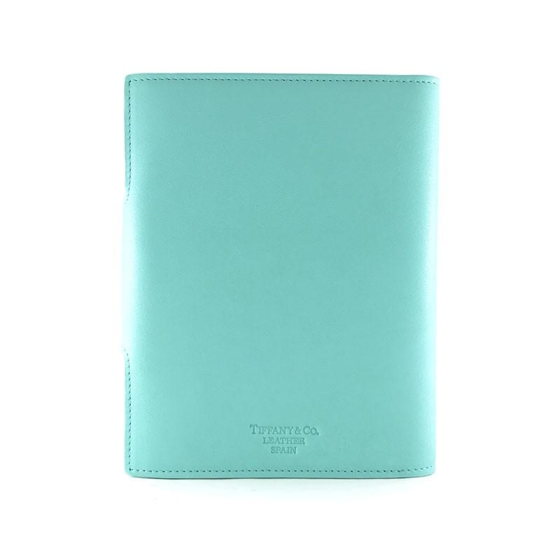 希少！ティファニー 本革 ノートパッドホルダー A4 ブラック