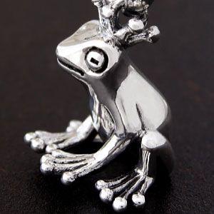 シルバーアクセサリー ペンダント・ネックレス カエル・蛙 メンズ
