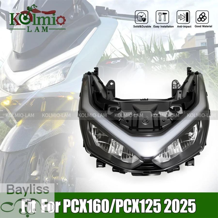 美品PCX125 ヘッドライト ホンダ PCX125 JF56 PCX150 KF18 純正タイプ