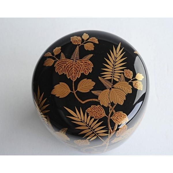 鈴谷 鐡五郎造椿蒔絵棗