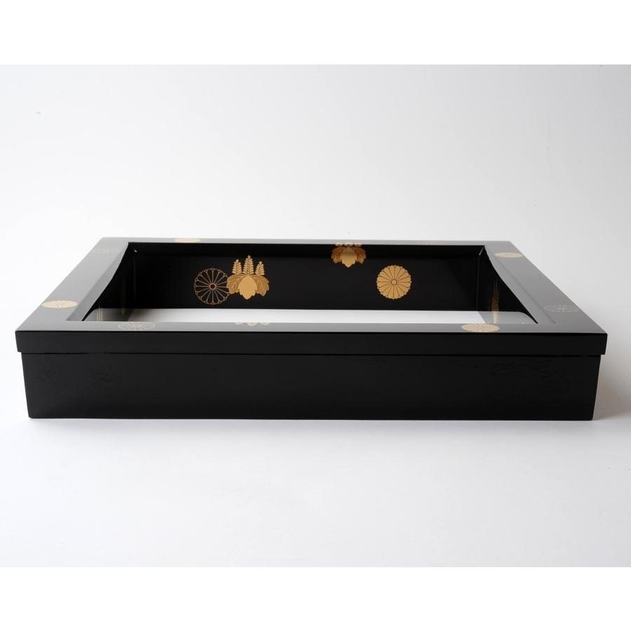 茶道具 蒔絵師 村田宗覚作 高台寺蒔絵 炉縁 共布共箱 C