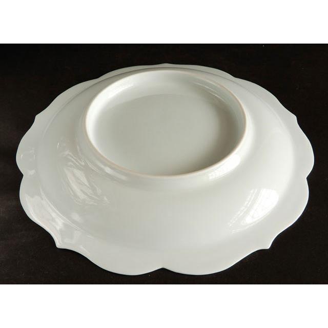 希少新品】人間国宝 井上萬二 白磁小皿 希少新品】人間国宝 井上萬二