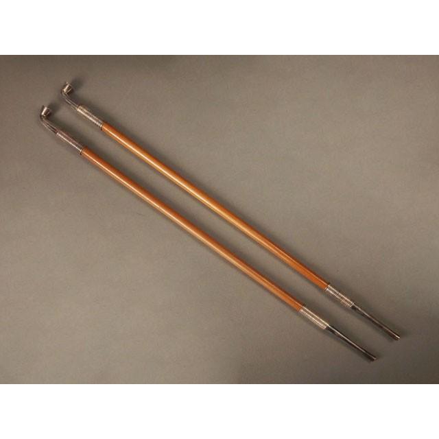木村清五郎 純銀製 糸目文南鐐煙管 煙管 キセル 一双 (R2180wY)