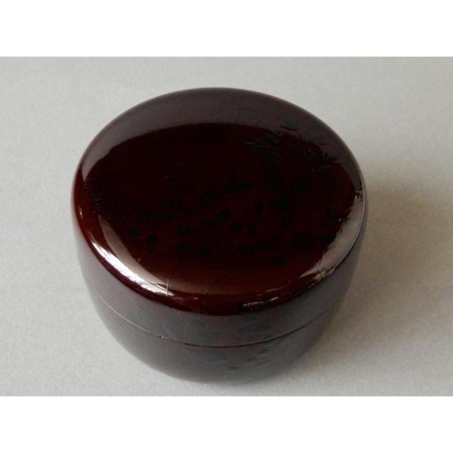 新井 司峰 秋草蒔絵 松 溜塗 平棗 : 古美術植松 - 通販 - Yahoo