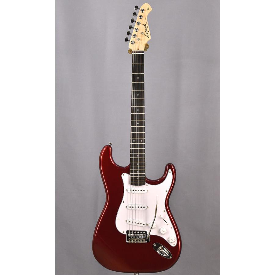 中古 Legend エレキギター 赤 ソフトケース付き 中古 Legend エレキ