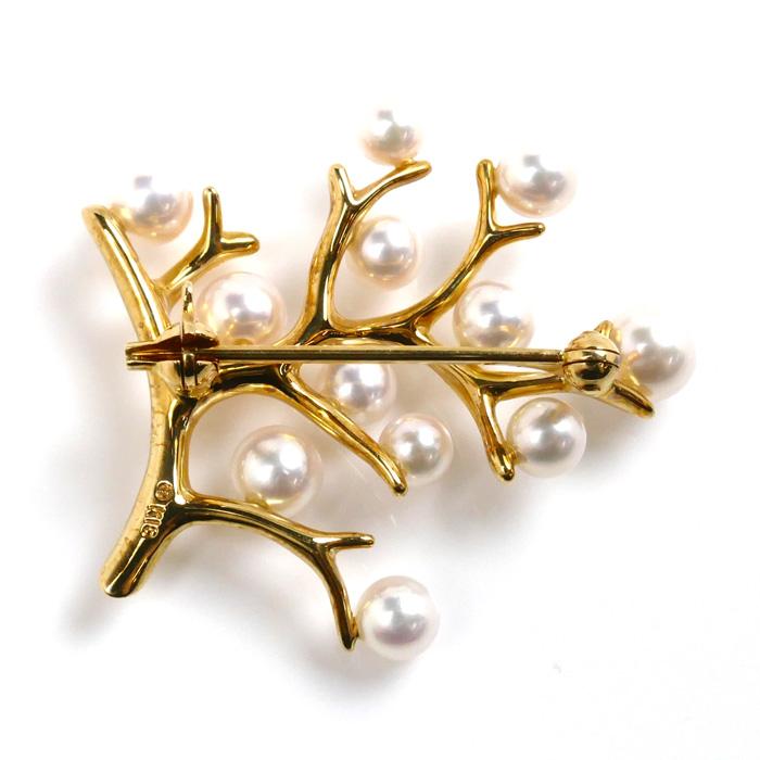 MIKIMOTO（ミキモト） K18YG イエローゴールド 幸福の木 Kofuku no ki