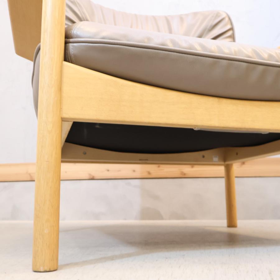 カンディハウス ゴルファーサロン アームチェア 1人掛けソファ 本革