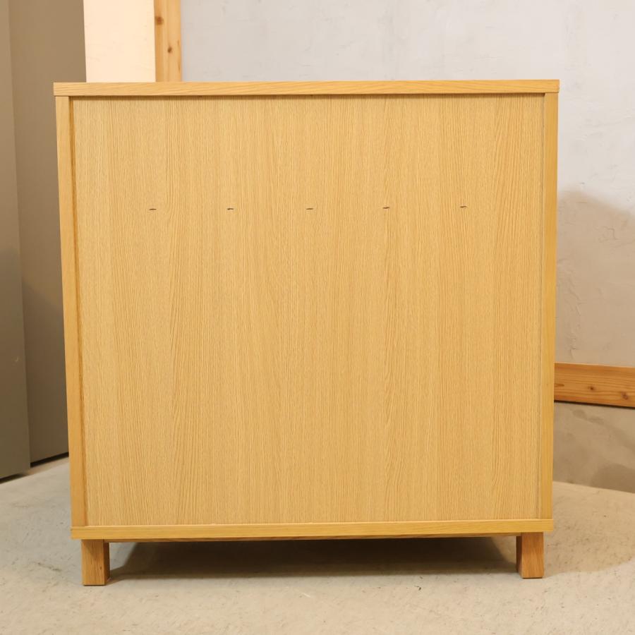 無印良品（MUJI） オーク材 キャビネット・木製扉 サイドボード