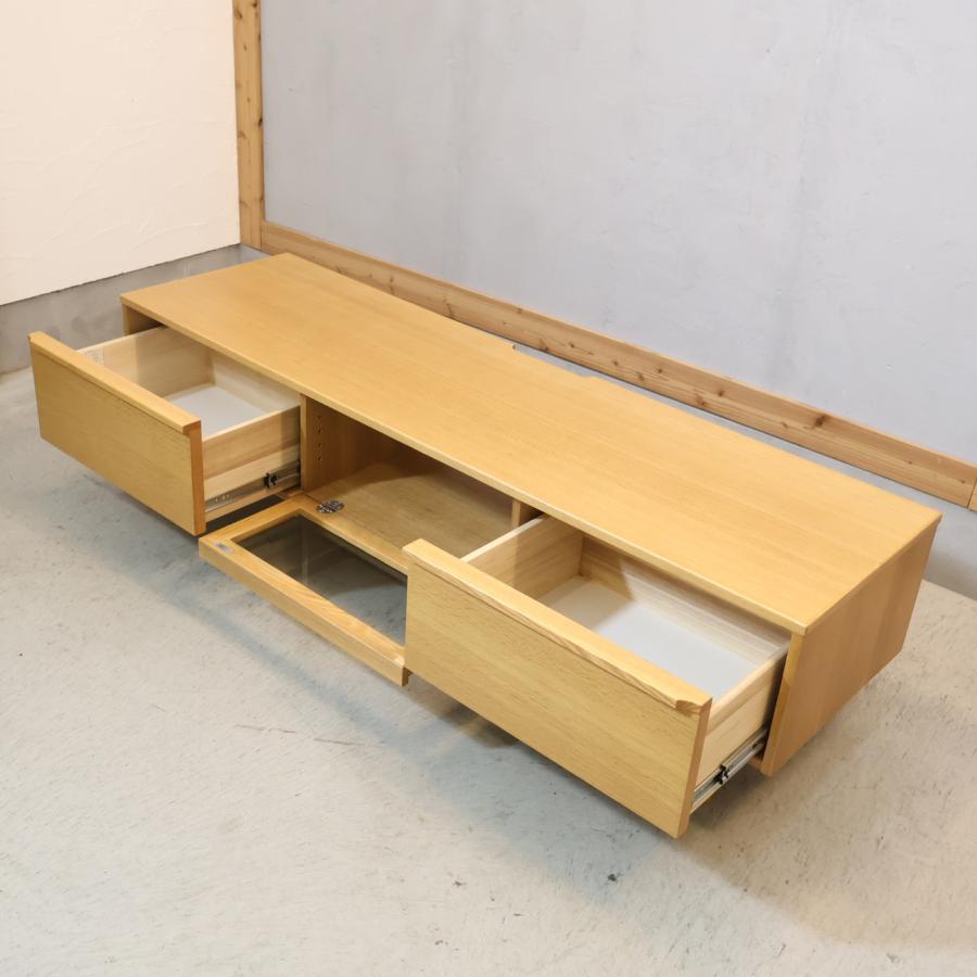 KEYUCA（ケユカ） KEYUKA タビー オーク材 テレビボード ローボード