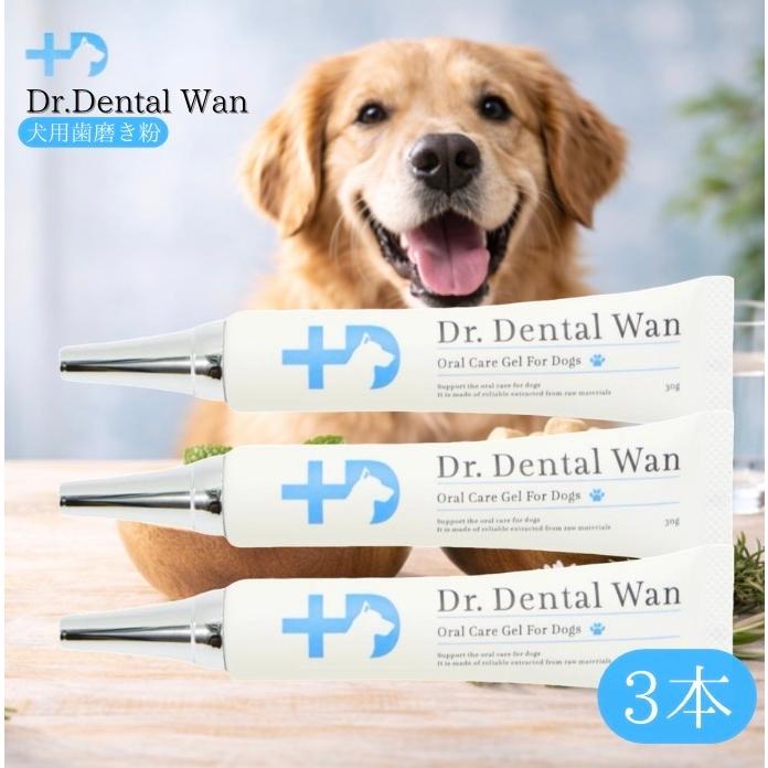 ドクターデンタルワン 30g 3本 犬 歯磨き ジェル ペット Dr.Dental