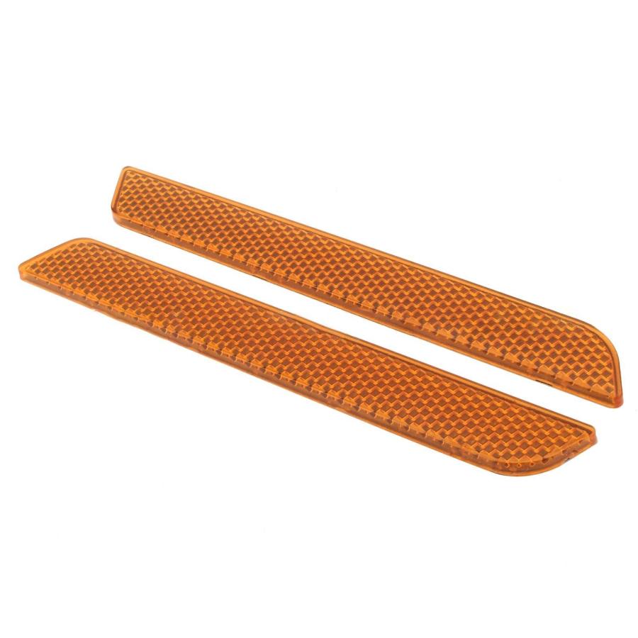 リフレクター バイク 反射板 ハーレー バイクパーツ バイク用品 15cm 2