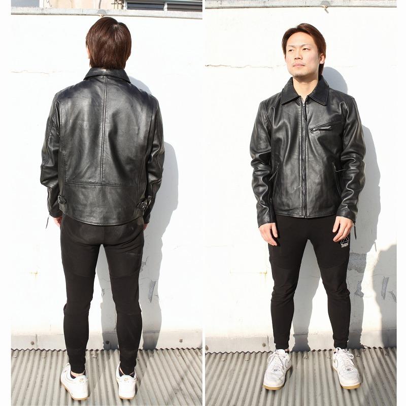 Mo-LAWS トラッカージャケット ライダースジャケット メンズ 革ジャン
