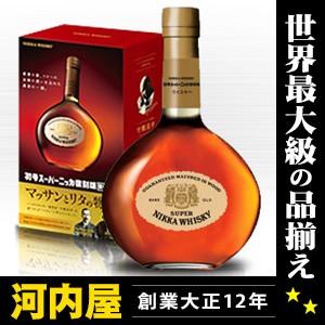 初号 スーパーニッカ 復刻版 700ml 43度 箱付 ウイスキー : お酒の大型