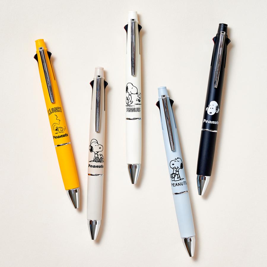 ジェットストリーム スヌーピー 4&1 多機能ペン ピーナッツデザイン
