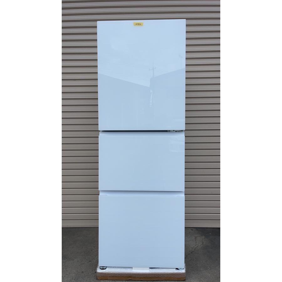 ハイセンス（HISENSE） 冷蔵庫 283L 3ドア 右開き ガラスドア