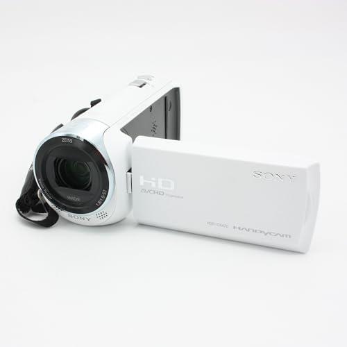 SONY ソニー ビデオカメラ Handycam HDR-CX470 ホワイト 内蔵メモリー