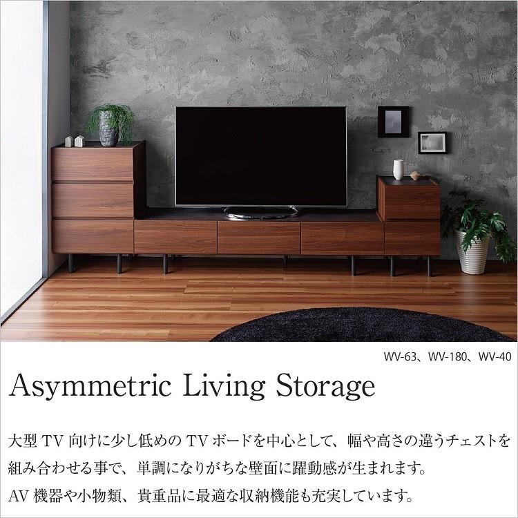 パモウナ テレビボード WV-180 リビング ローボード 幅180cm 完成品