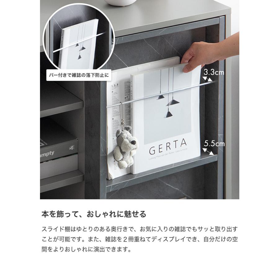 本棚 収納 棚 ブックシェルフ オープンラック キャビネット 3段 書棚