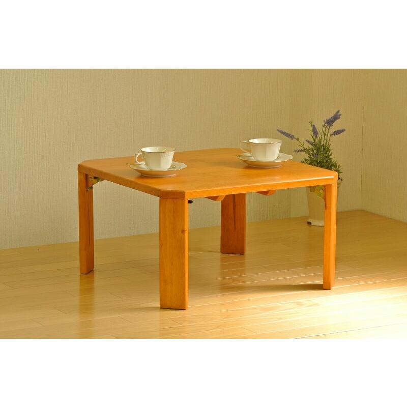 座卓 ちゃぶ台 折り畳み テーブル ローテーブル 幅53 正方形 折畳み 折