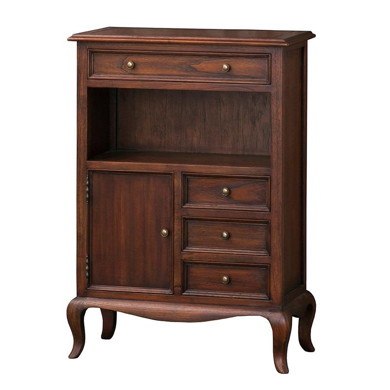 キャビネット エレガント ヨーロピアン 猫脚 アンティーク ロココ調