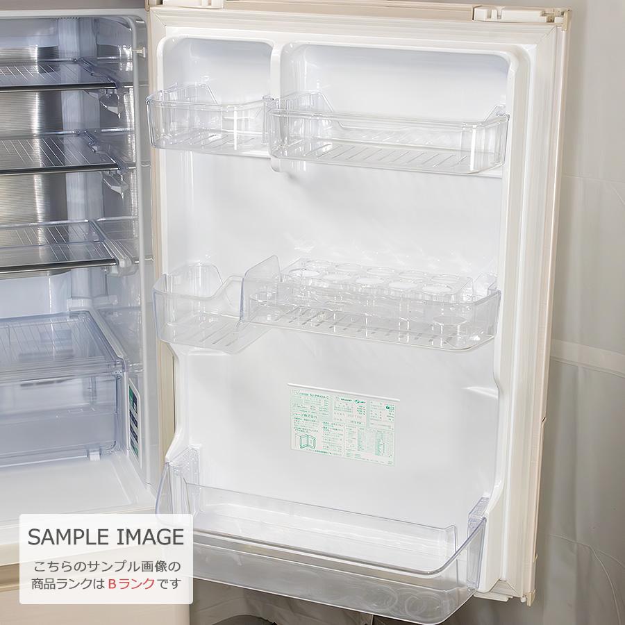 2014年製 シャープ SJ-PW42A-W 424L冷蔵庫 日本製 両開き 2014年製