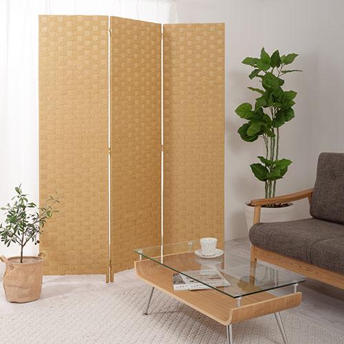 注文 北海道民芸家具 樺 カバ材 衝立 パーティション 間仕切り つい立