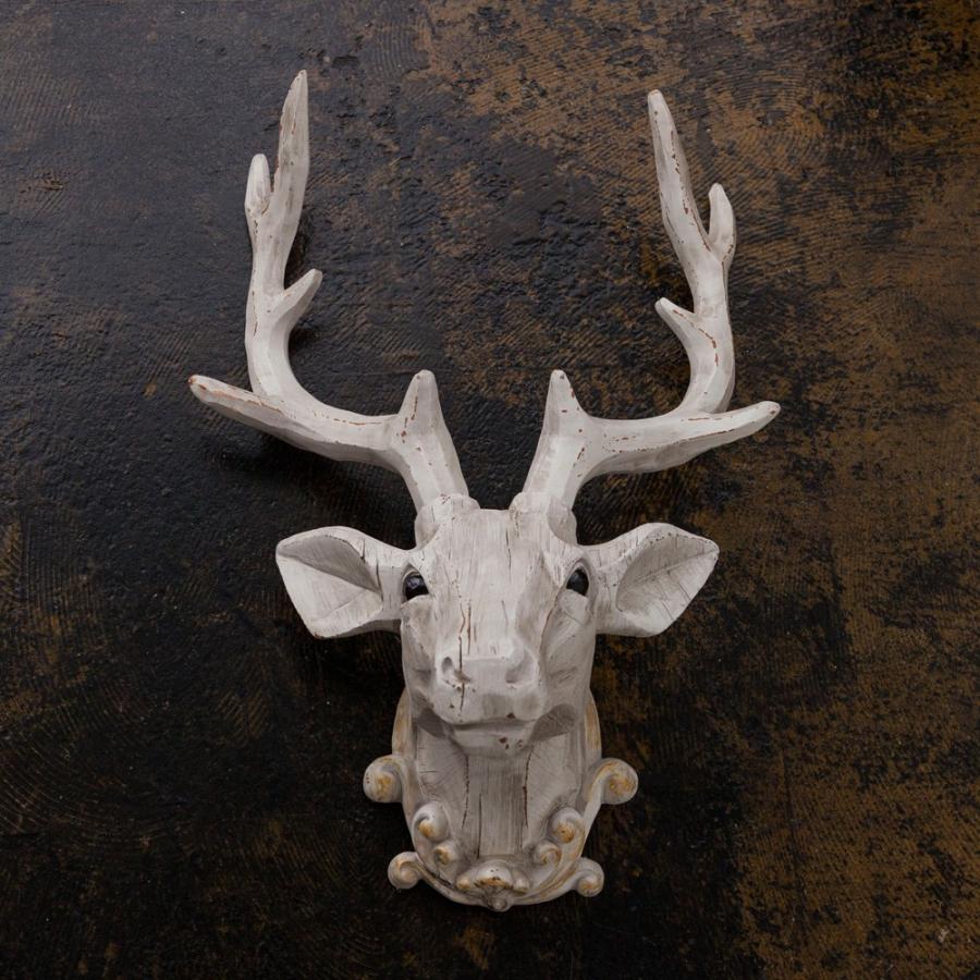 入手困難⭐︎ハンティングトロフィー 陶器製 鹿 角 オブジェ 入手困難