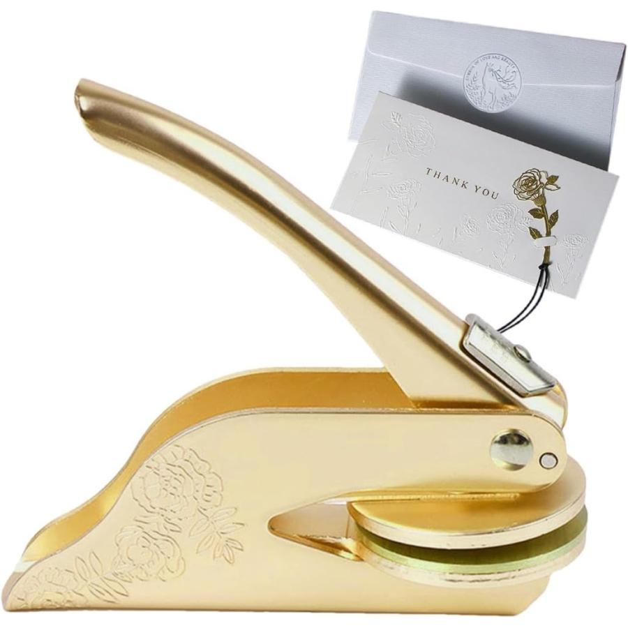 ブックエンボッサー、エンボッサースタンプ 金属製図書館図書スタンプ