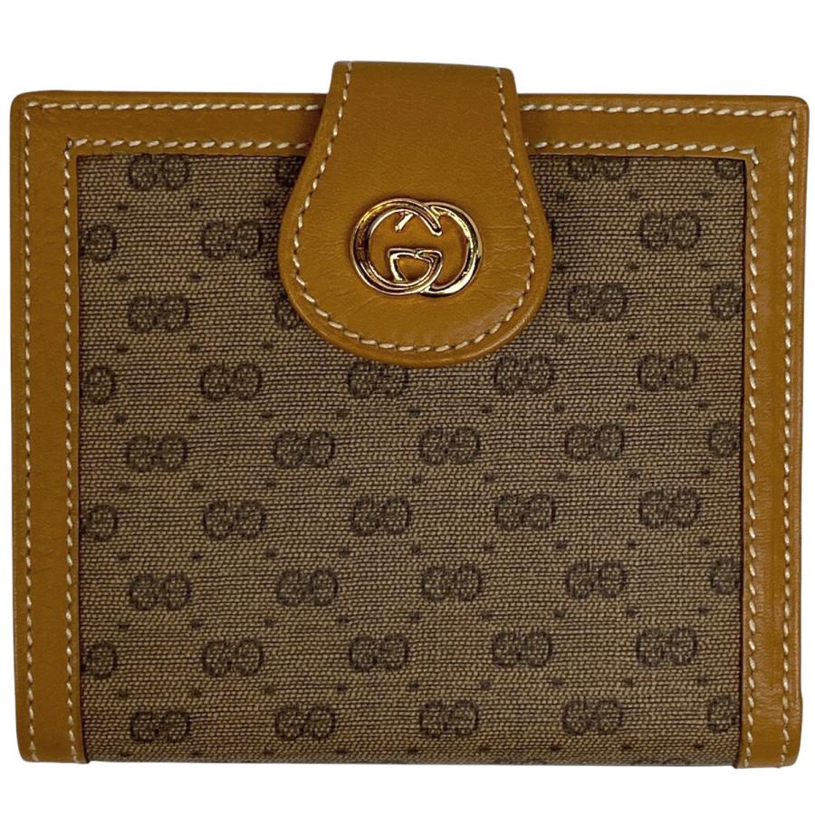 GUCCI（グッチ） マイクロGG 二つ折り 財布 札入れ 小銭入れ オールド