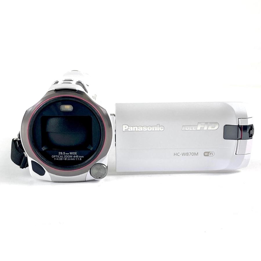 Panasonic HC-W870M ビデオカメラ(ホワイト) 【公式通販】