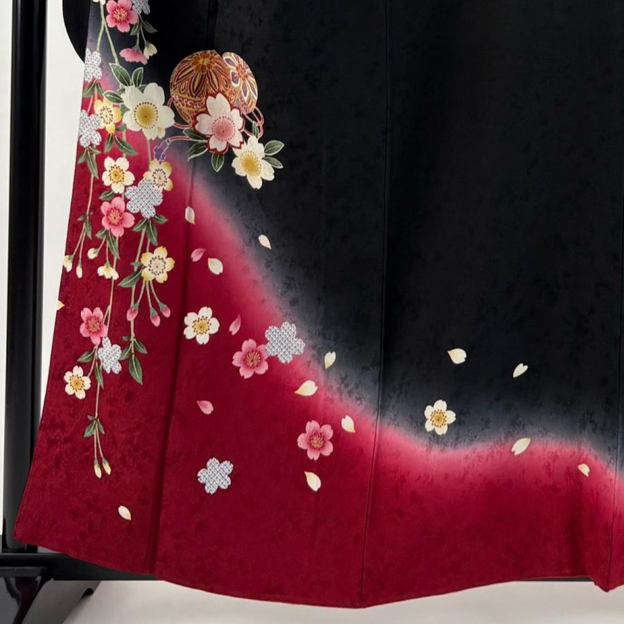 振袖フルセット 身丈157裄62 色無地 赤 蘇芳色 逸品 成人式 美品 振袖