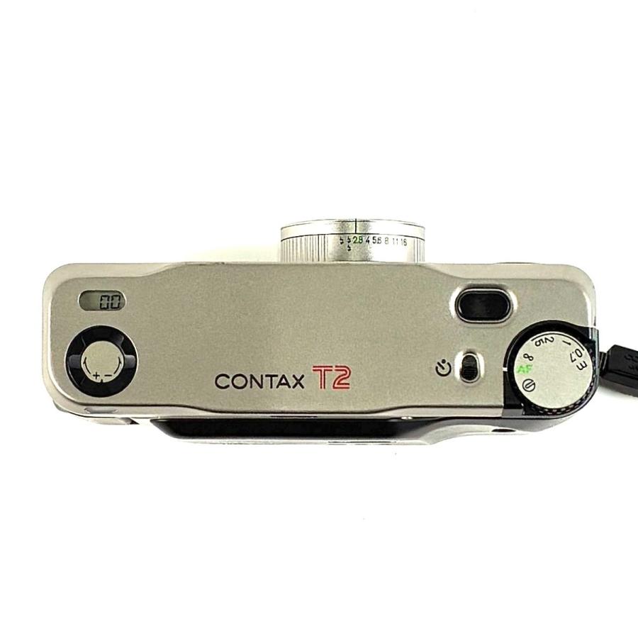 コンタックス CONTAX T2 D チタンシルバー ※データバック付き フィルム