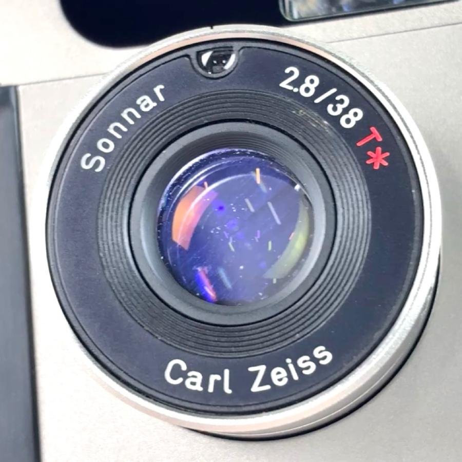 コンタックス CONTAX T2 チタンシルバー フィルム コンパクトカメラ